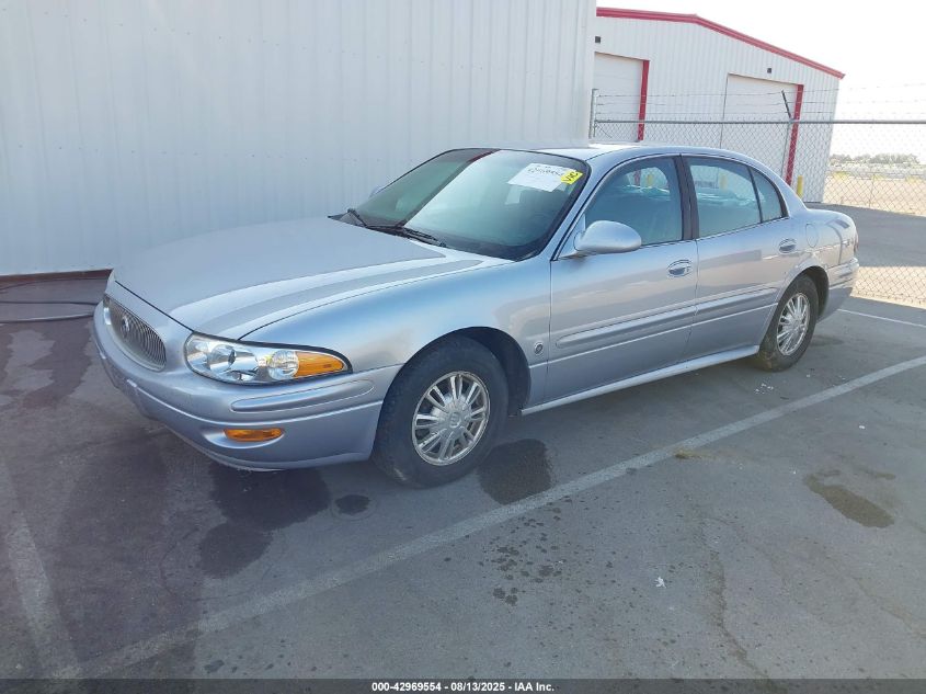 2005 Buick Lesabre Custom blue sedan gasoline 1G4HP52K45U271133 photo #3