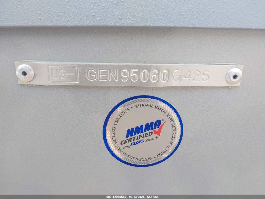 2025 G3 18Ccj VIN: GEN95060G425 Lot: 42969589