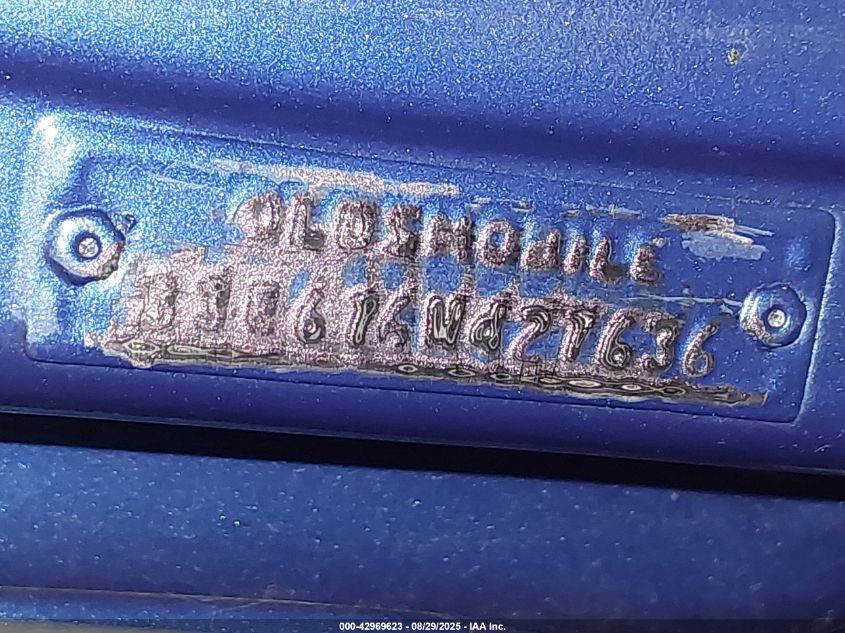 1966 Oldsmobile Cutlass VIN: 338676M427636 Lot: 42969623