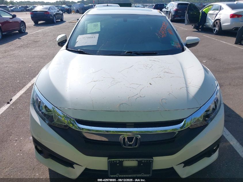 2018 Honda Civic Ex-T VIN: JHMFC1F36JX040891 Lot: 42970085