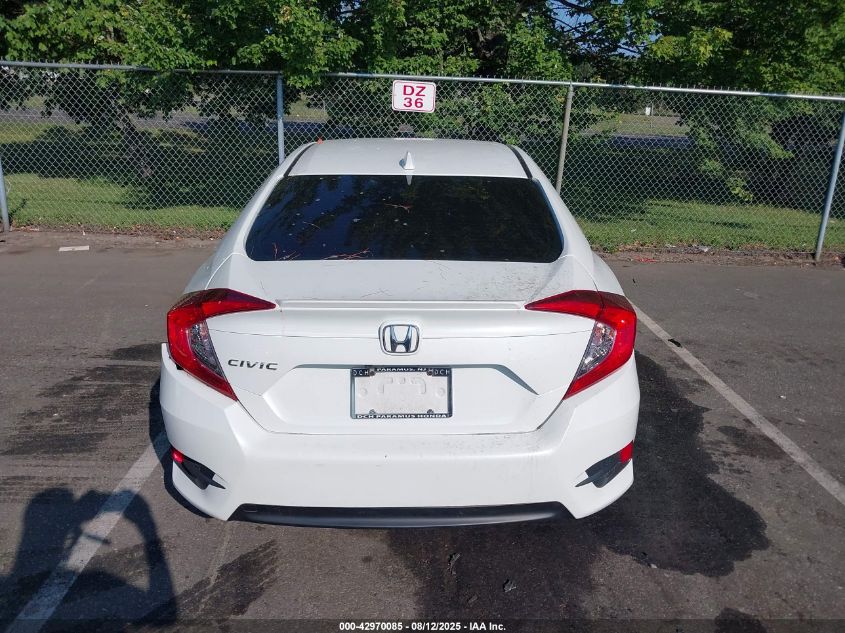 2018 Honda Civic Ex-T VIN: JHMFC1F36JX040891 Lot: 42970085