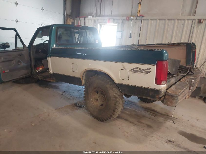 1996 Ford F150 VIN: 2FTEF14H1TCA70467 Lot: 42970398