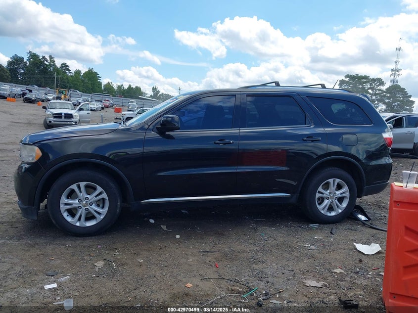 2013 DODGE DURANGO SXT - 1C4RDHAG3DC527444
