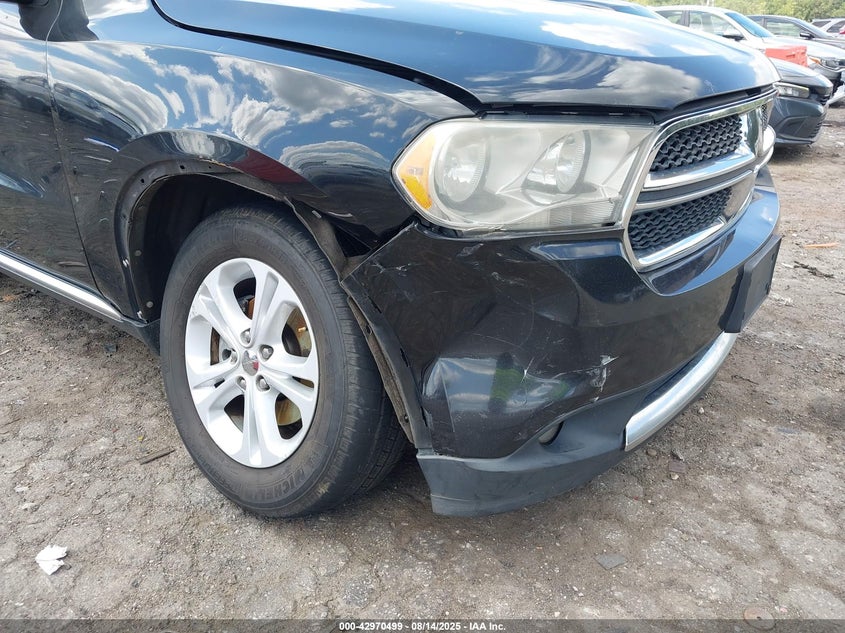 2013 DODGE DURANGO SXT - 1C4RDHAG3DC527444