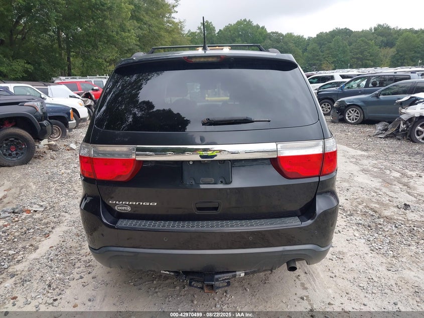2013 DODGE DURANGO SXT - 1C4RDHAG3DC527444