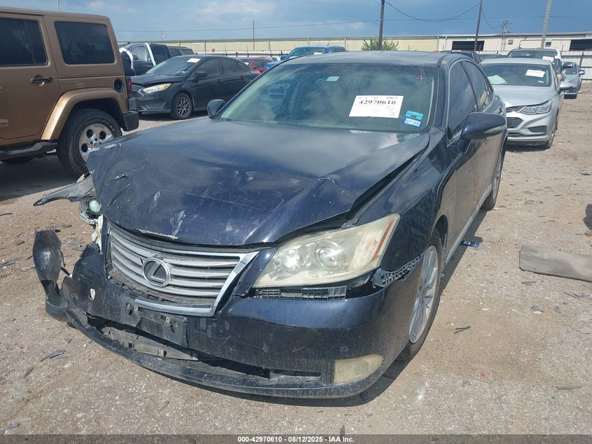 2010 Lexus Es 350 grey sedan gasoline JTHBK1EG7A2371983 photo #3