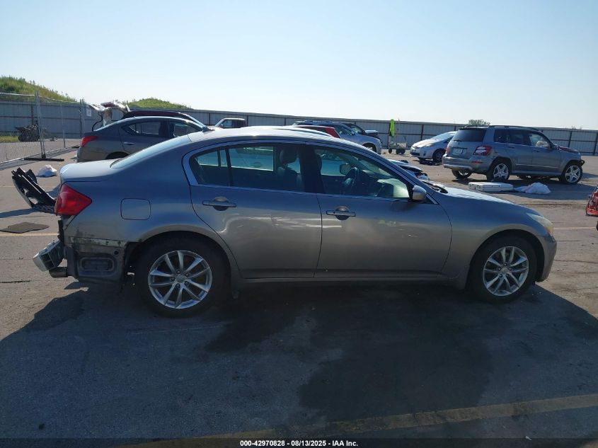 2009 Infiniti G37X VIN: JNKCV61F29M354367 Lot: 42970828