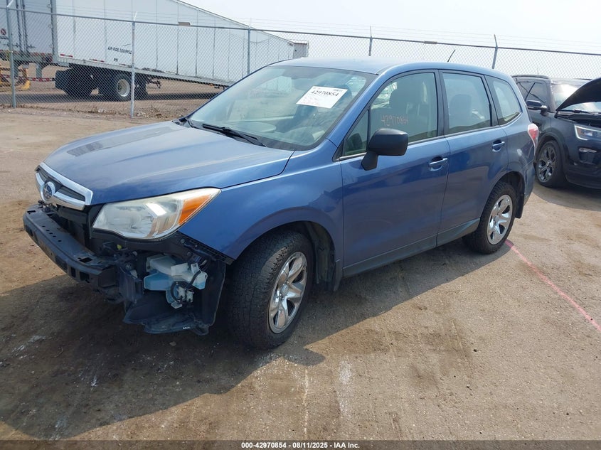 2014 SUBARU FORESTER 2.5I JF2SJAAC8EH520722