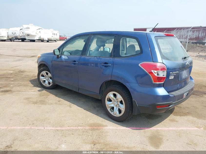 2014 SUBARU FORESTER 2.5I JF2SJAAC8EH520722