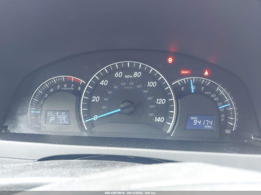 2014 TOYOTA CAMRY XLE - 4T1BF1FK0EU849725