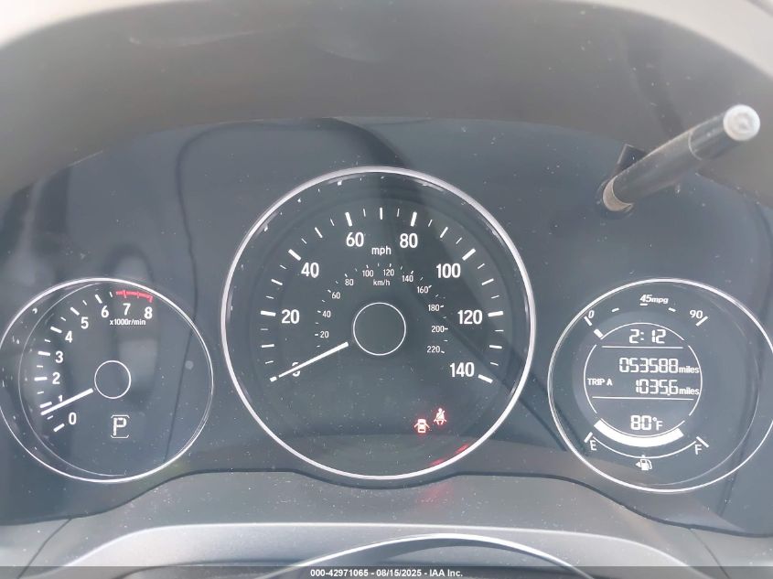 2017 Honda Hr-V Ex VIN: 3CZRU6H5XHM728197 Lot: 42971065