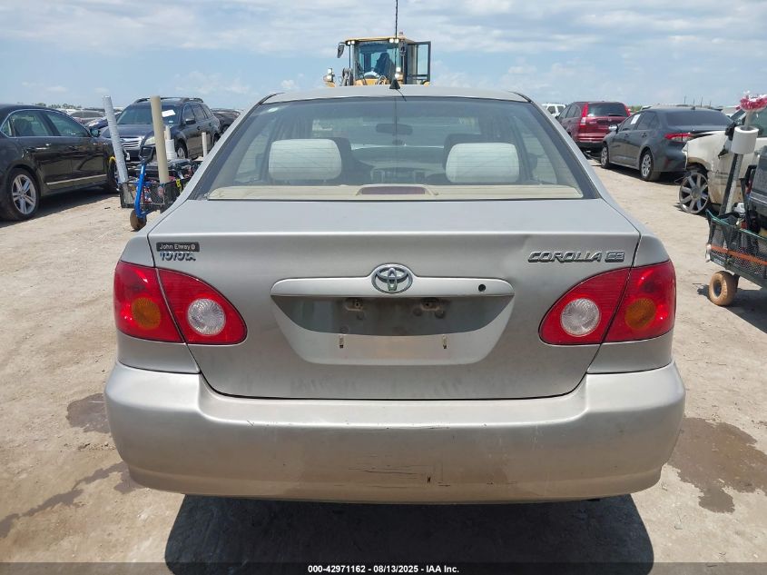 2003 Toyota Corolla Ce VIN: 1NXBR32E73Z184676 Lot: 42971162