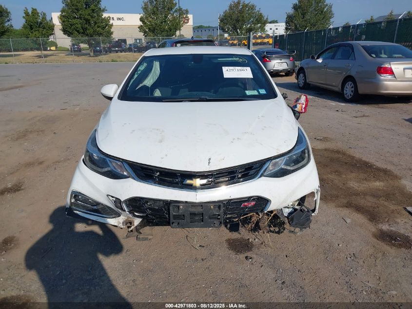 2018 Chevrolet Cruze Lt Auto VIN: 1G1BE5SM3J7122974 Lot: 42971803