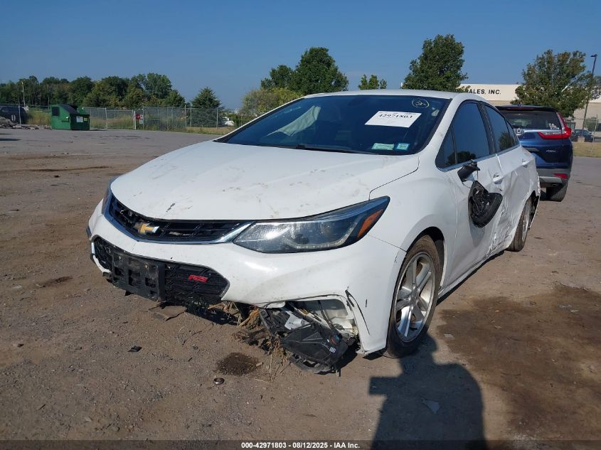 2018 Chevrolet Cruze Lt Auto VIN: 1G1BE5SM3J7122974 Lot: 42971803