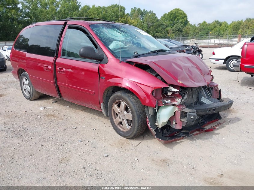 2D4GP44L67R151143 2007 Dodge Grand Caravan Sxt auction photo 1