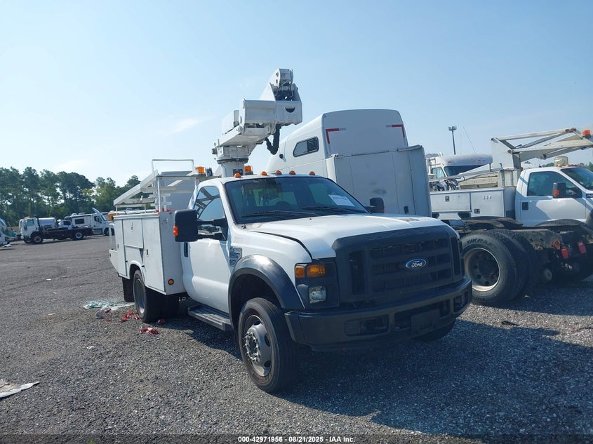 1FDXF46Y18EA55343 2008 Ford F-450 Chassis Xl/Xlt auction photo 1