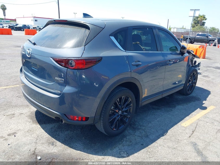 2021 Mazda Cx-5 2.5 Carbon Edition Turbo Blue Lot 111042972132 Vin JM3KFBCY5M0438692