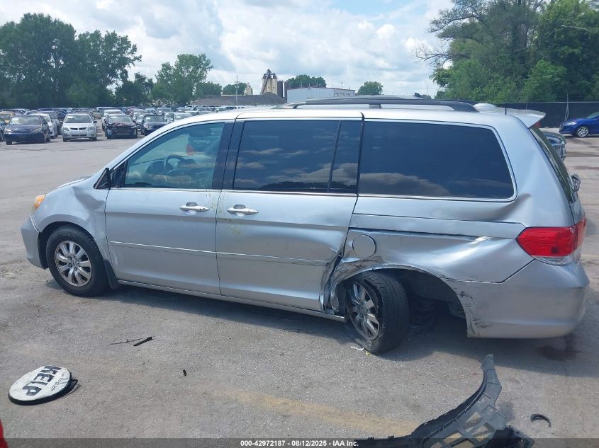 2010 Honda Odyssey Ex-L VIN: 5FNRL3H61AB028482 Lot: 42972187