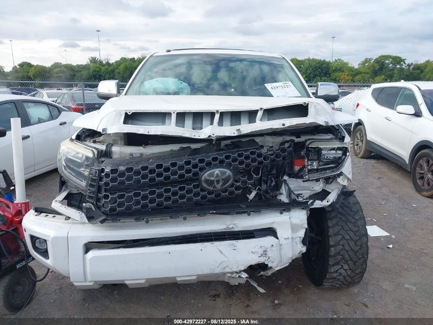 2019 Toyota Tundra 1794 5.7L V8/Limited 5.7L V8/Platinum 5.7L V8/Sr5 5.7L V8/Trd Pro 5.7L V8 VIN: 5TFHY5F15KX821940 Lot: 42972227