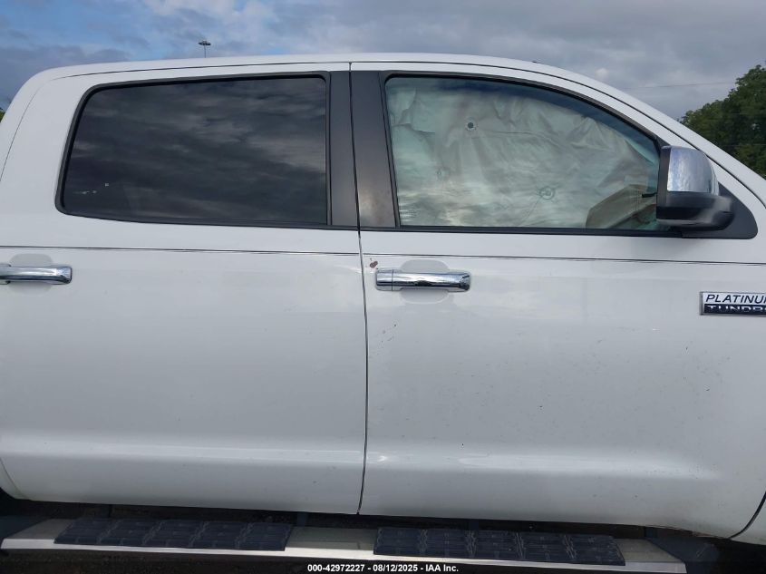 2019 Toyota Tundra 1794 5.7L V8/Limited 5.7L V8/Platinum 5.7L V8/Sr5 5.7L V8/Trd Pro 5.7L V8 VIN: 5TFHY5F15KX821940 Lot: 42972227