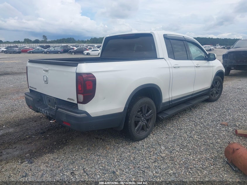2019 HONDA RIDGELINE SPORT - 5FPYK3F14KB045145