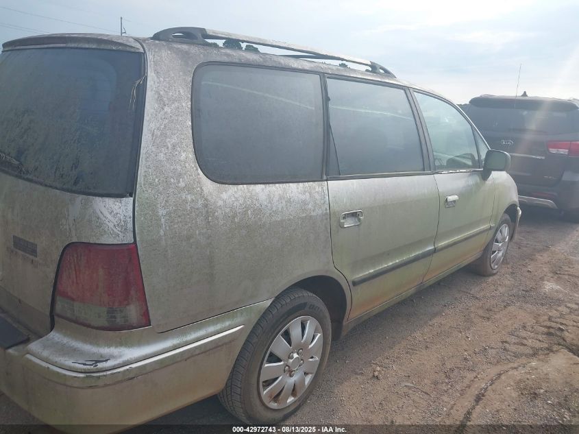 1998 Honda Odyssey Ex/Lx VIN: JHMRA386XWC001922 Lot: 42972743