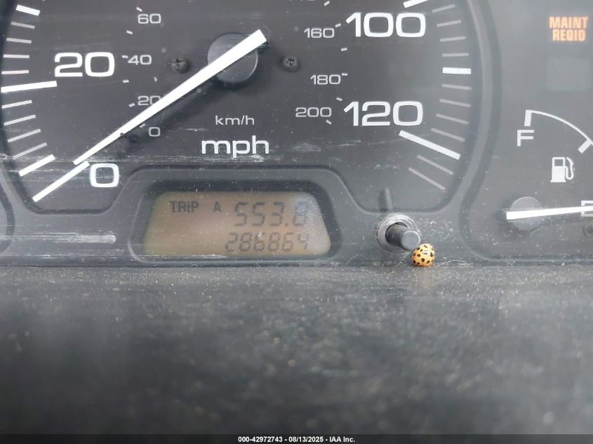 1998 Honda Odyssey Ex/Lx VIN: JHMRA386XWC001922 Lot: 42972743