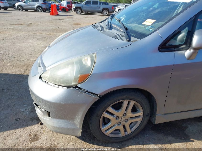 2007 Honda Fit Sport VIN: JHMGD38617S037746 Lot: 42972864