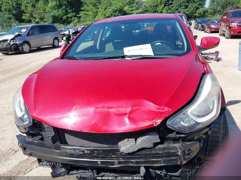 2014 Hyundai Elantra Se VIN: KMHDH4AE6EU089449 Lot: 42972871