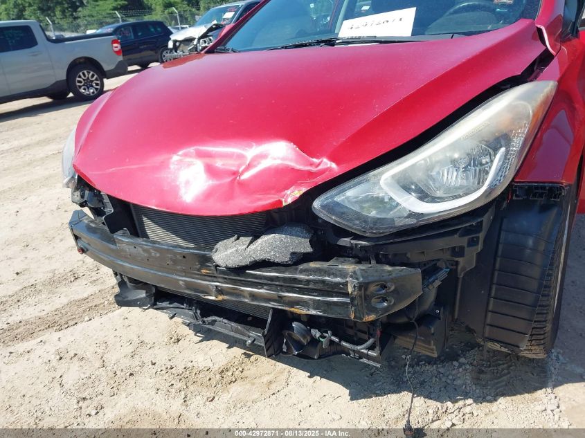 2014 Hyundai Elantra Se VIN: KMHDH4AE6EU089449 Lot: 42972871