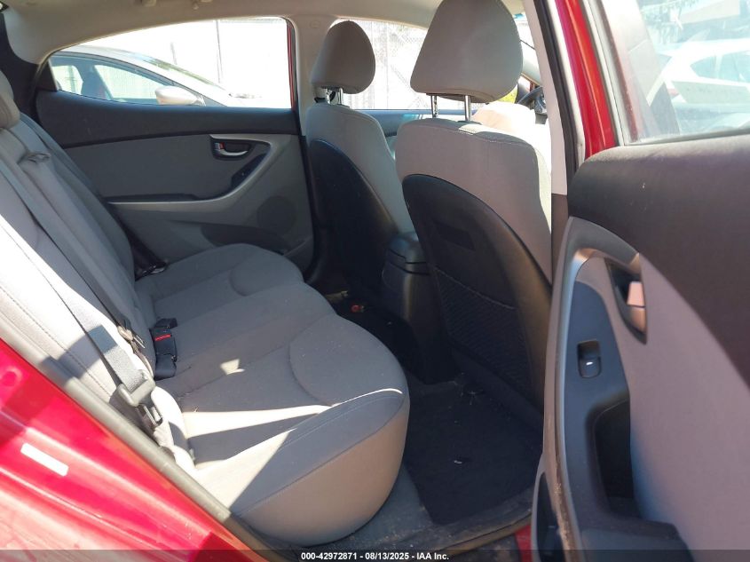 2014 Hyundai Elantra Se VIN: KMHDH4AE6EU089449 Lot: 42972871