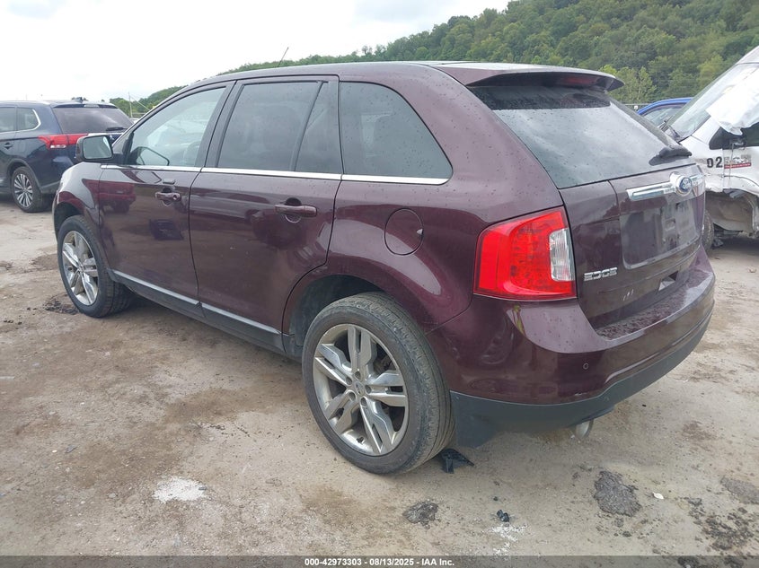 Vin: 2fmdk4kc4bba04530, lot: 43467325, ford edge limited 20113