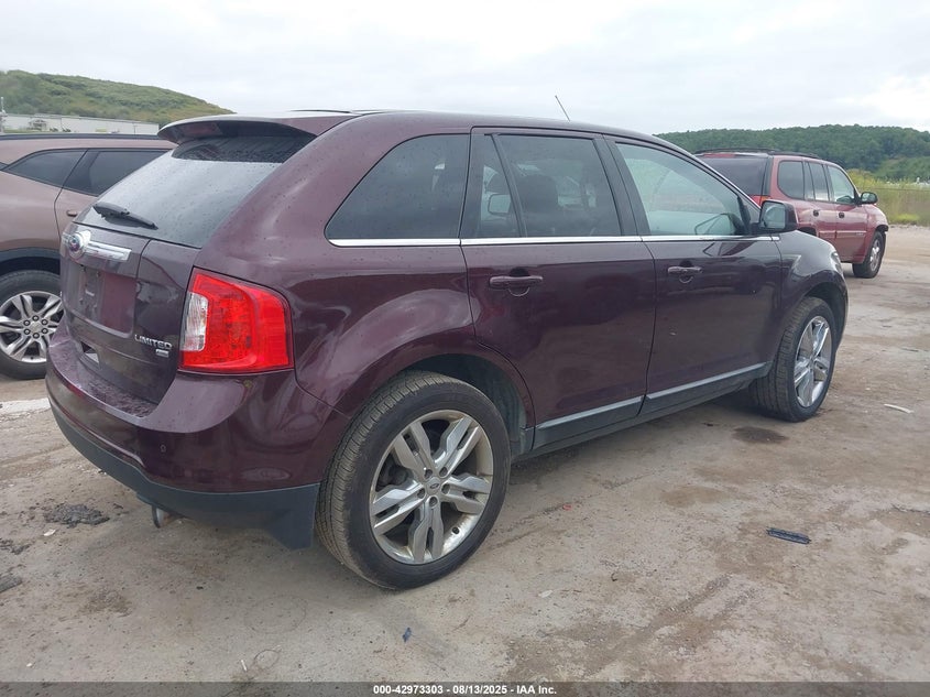 Vin: 2fmdk4kc4bba04530, lot: 43467325, ford edge limited 20114