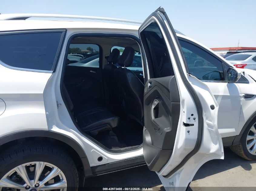 2018 Ford Escape Titanium VIN: 1FMCU0J90JUD29706 Lot: 42973408