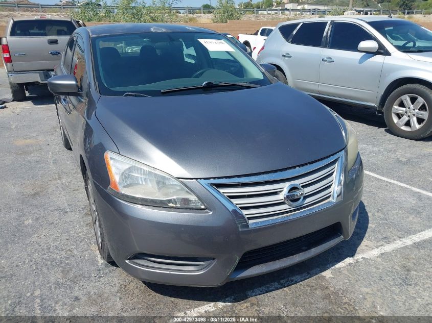 2015 Nissan Sentra S VIN: 3N1AB7AP4FY280669 Lot: 42973498