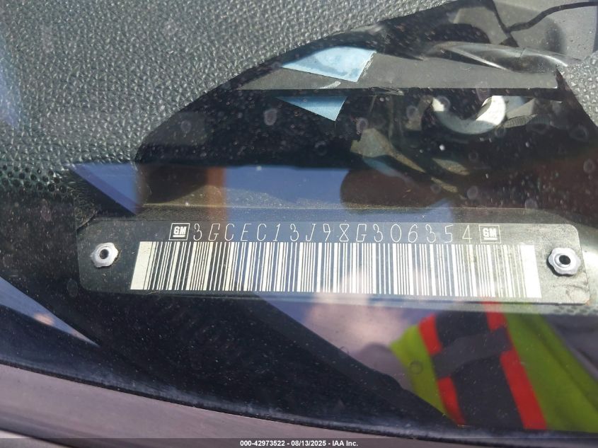 2008 Chevrolet Silverado 1500 Lt1 VIN: 3GCEC13J98G306354 Lot: 42973522