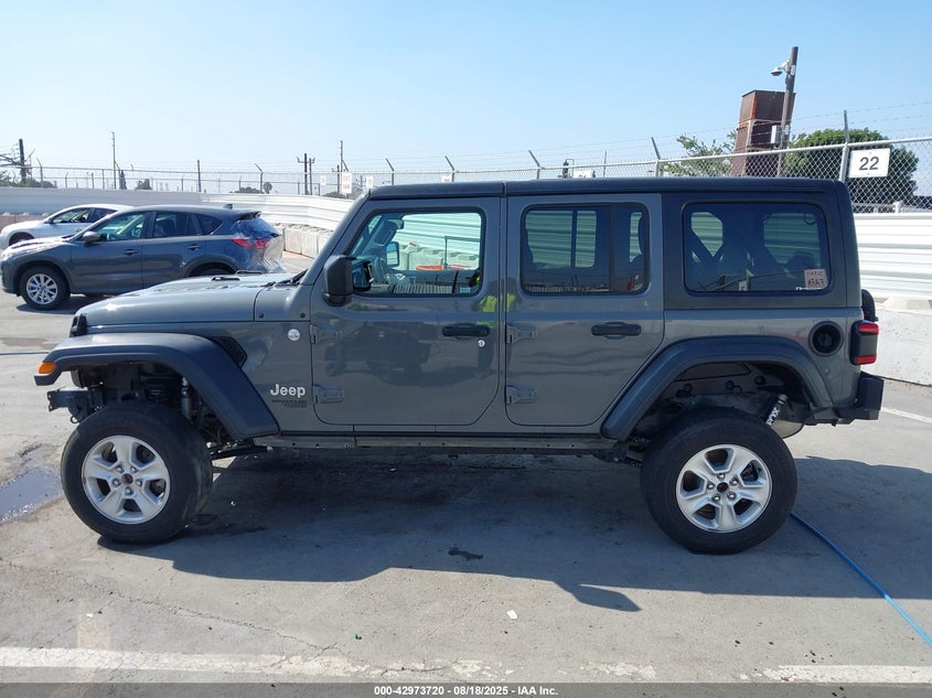 2019 JEEP WRANGLER UNLIMITED SPORT S 4X4 - 1C4HJXDG1KW537606