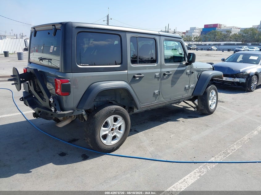 2019 JEEP WRANGLER UNLIMITED SPORT S 4X4 - 1C4HJXDG1KW537606