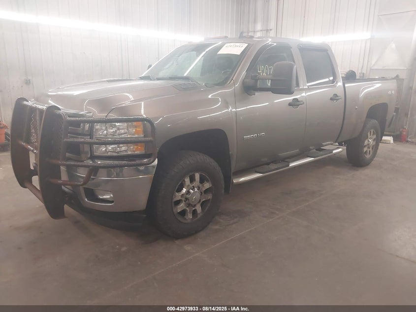 2012 Chevrolet Silverado 3500Hd Lt brown truck diesel 1GC4K0C86CF190384 photo #3