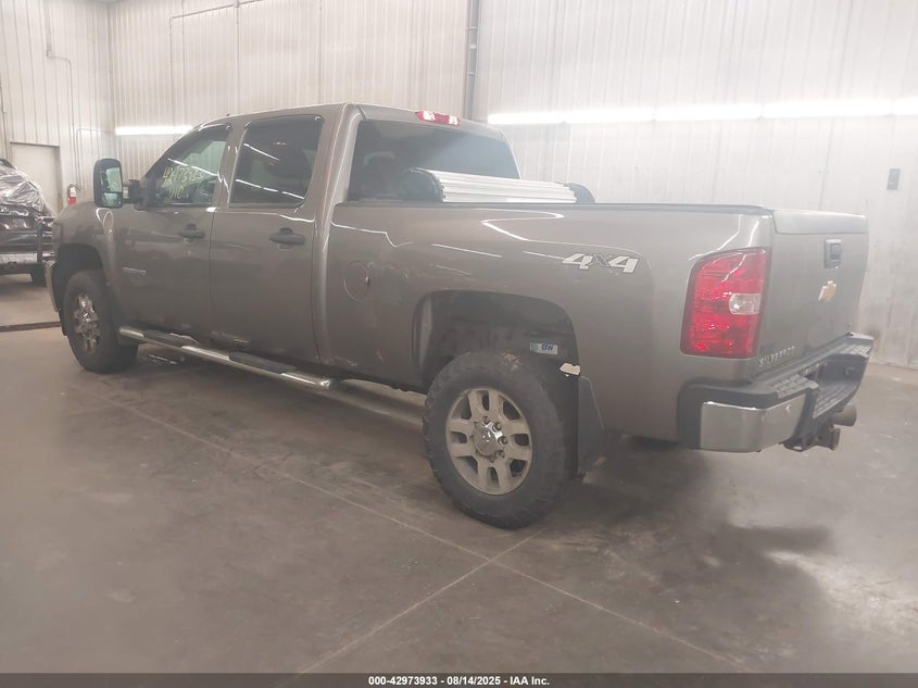 2012 Chevrolet Silverado 3500Hd Lt brown truck diesel 1GC4K0C86CF190384 photo #4
