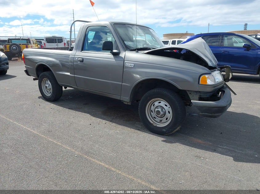 2005 Mazda B2300 grey truck gasoline 4F4YR12D25PM03966 photo #1
