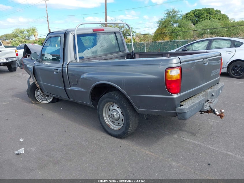 2005 Mazda B2300 grey truck gasoline 4F4YR12D25PM03966 photo #4