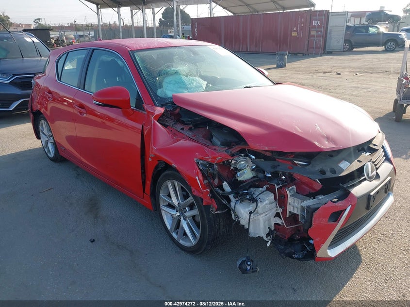 JTHKD5BH0G2257010 2016 Lexus Ct 200 auction photo 1