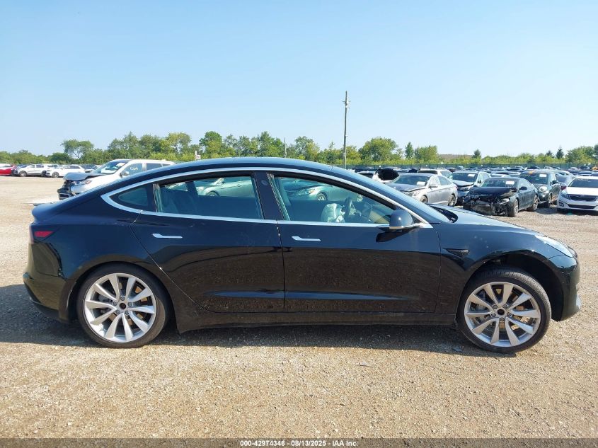2019 Tesla Model 3 Long Range/Performance VIN: 5YJ3E1EBXKF212018 Lot: 42974346