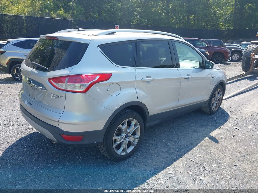 Vin: 1fmcu9j99eud60110, lot: 43468372, ford escape titanium 20144