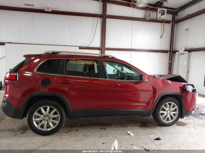 2016 Jeep Cherokee Limited VIN: 1C4PJMDS2GW124003 Lot: 42974475