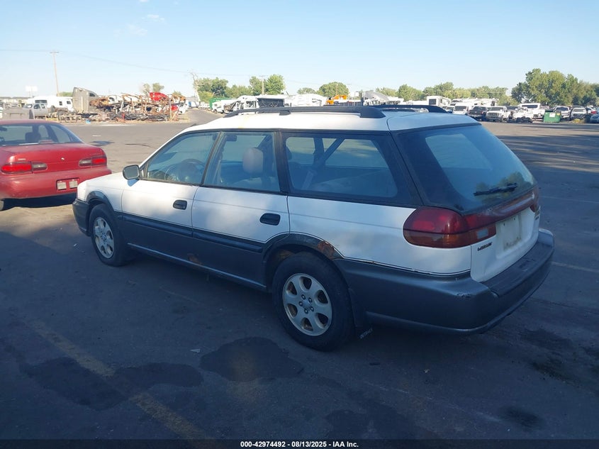 1999 Subaru Legacy 30Th Ann. Outback Ltd./Outback white wagon gasoline 4S3BG6853X7626442 photo #4