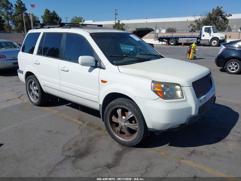 5FNYF18707B017577 2007 Honda Pilot Ex-L auction photo 1