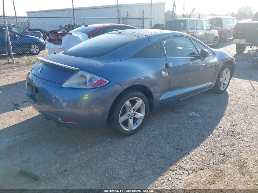 4A3AK24F37E022982 2007 MITSUBISHI ECLIPSE photo no. 4