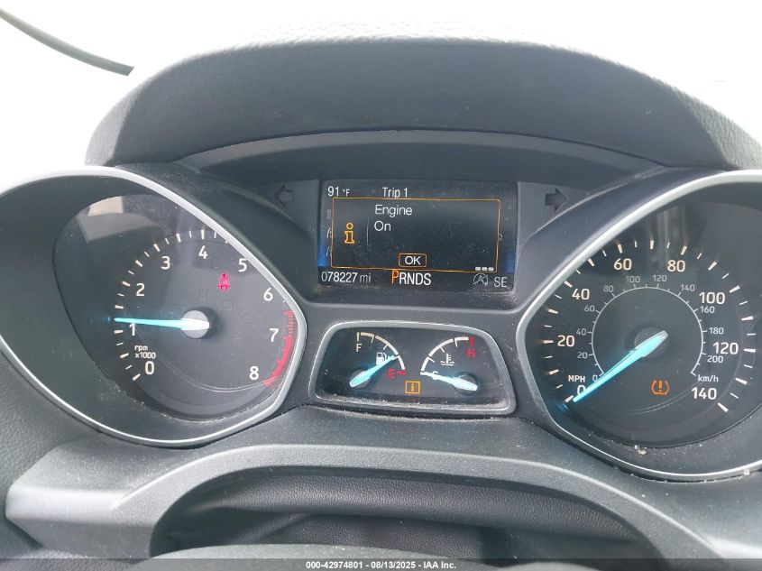 2017 Ford Escape Se VIN: 1FMCU0GDXHUA54965 Lot: 42974801